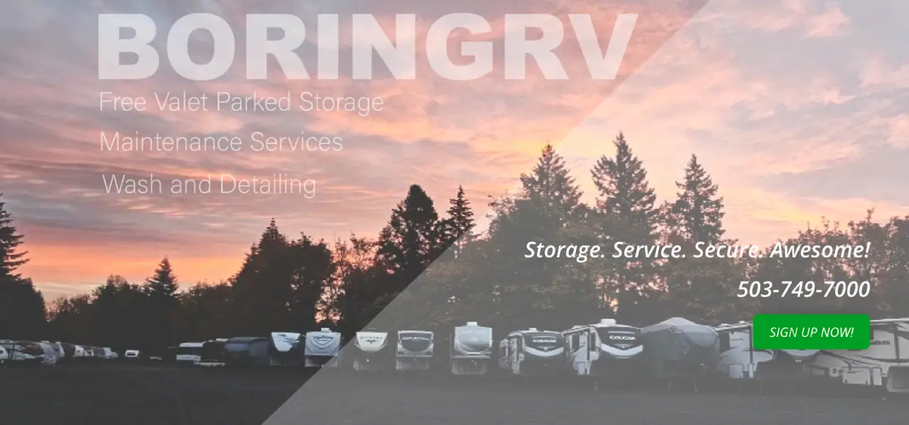 Boring RV, RV storage in Boring