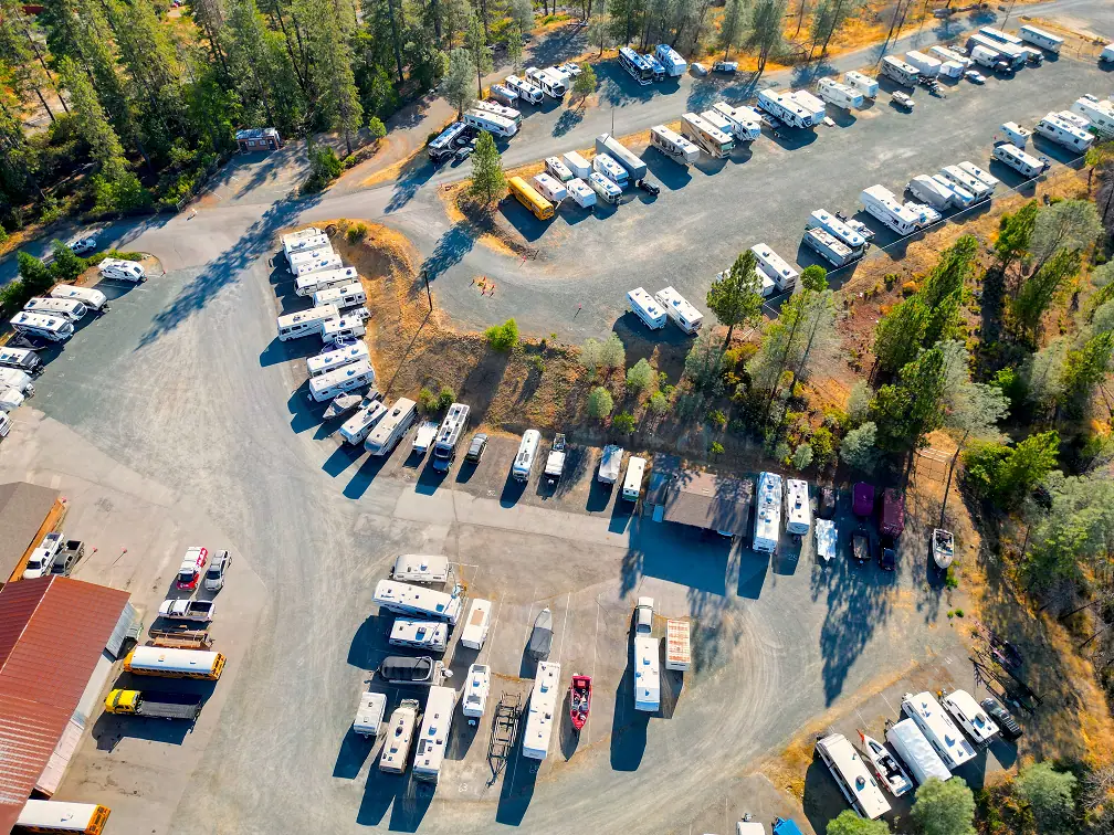 Stamp Mill Storage, RV storage in Grass Valley