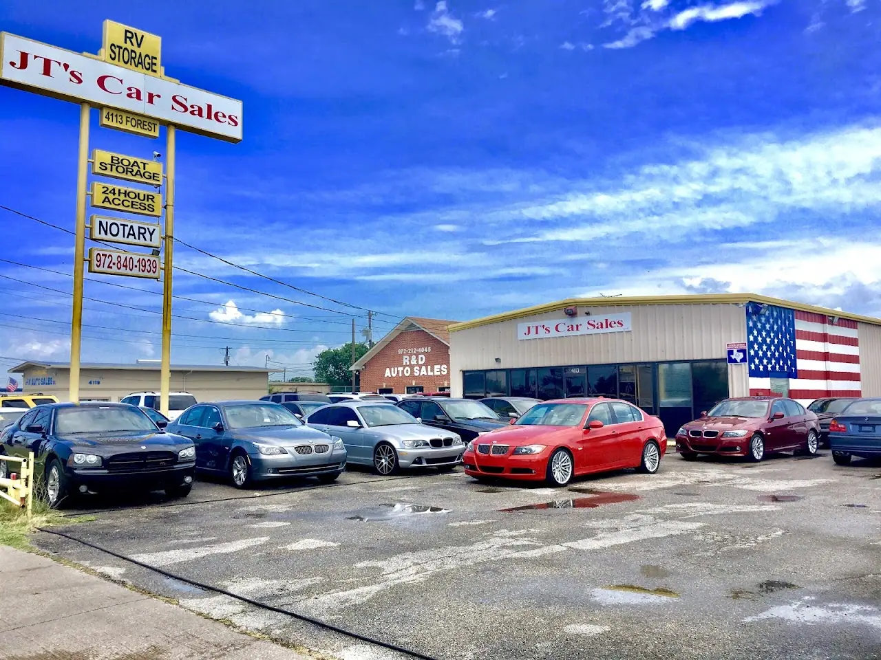 ZA Auto Sales, RV storage in Garland