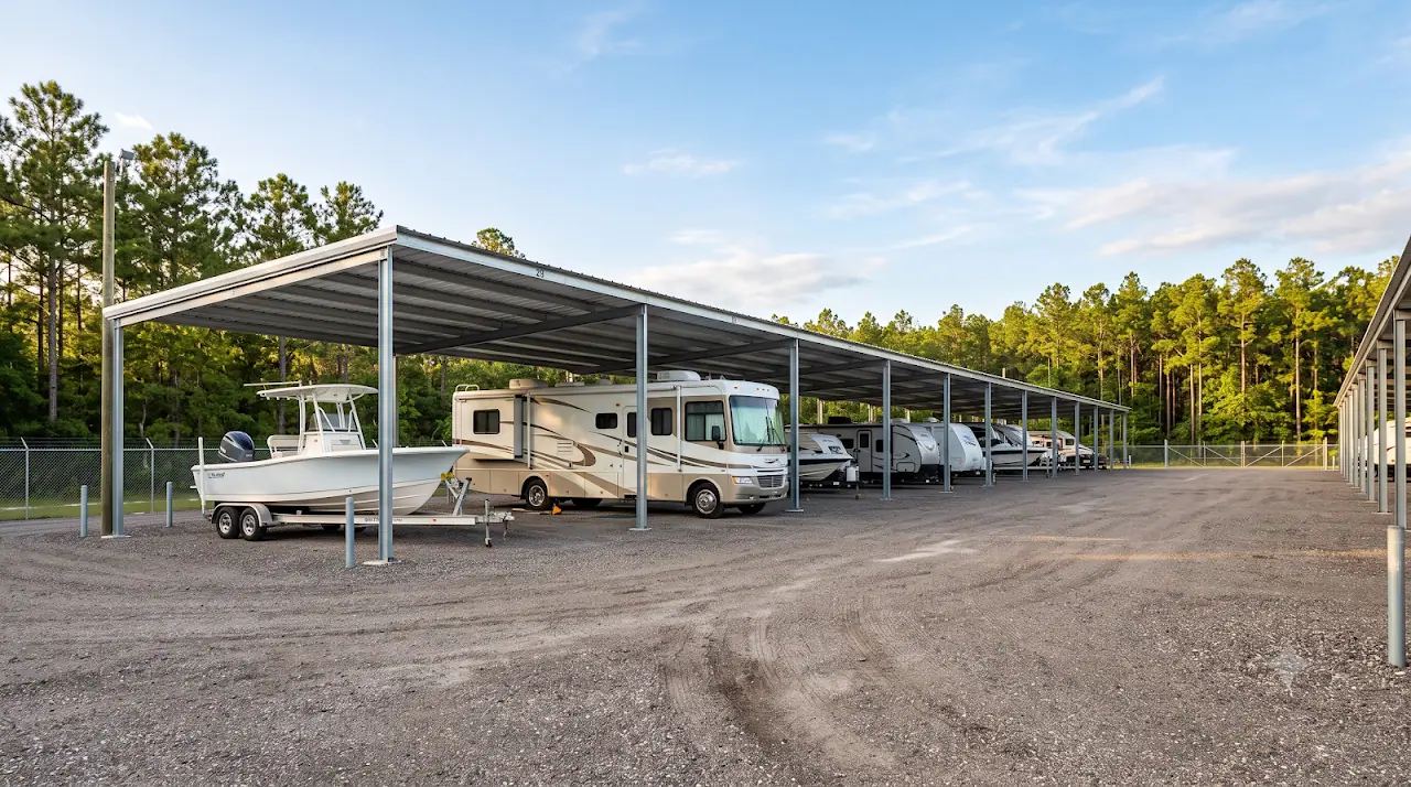 Rented Mule Storage, RV storage in Mayo