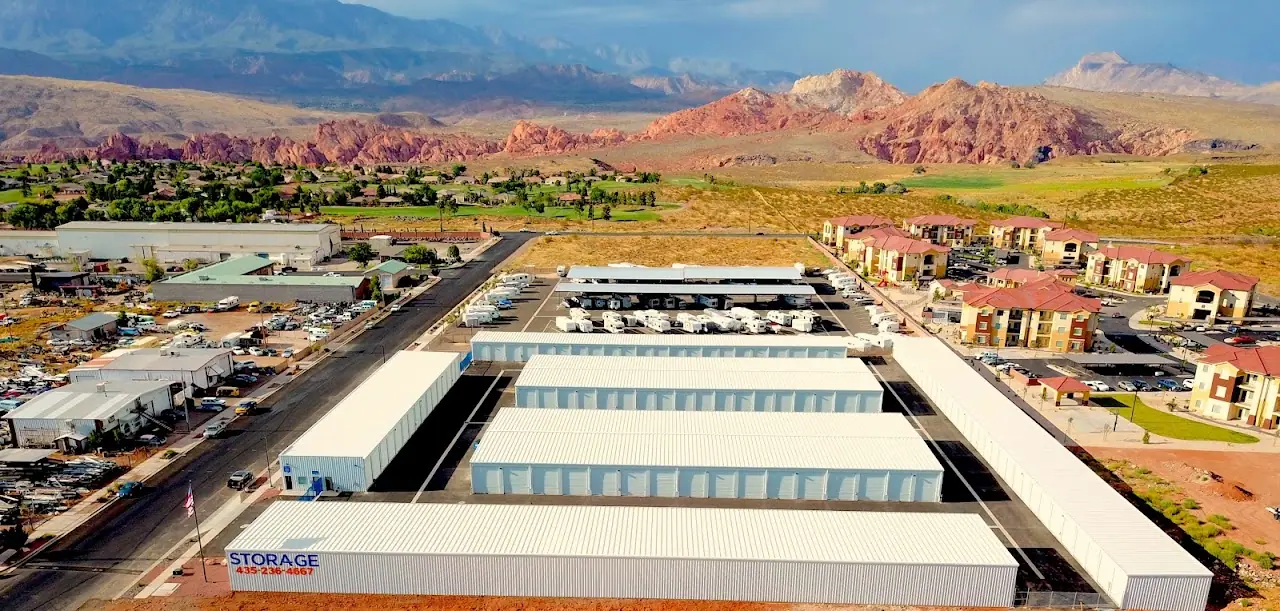 Desert Star Self Storage RV, Boat, ATV Fully Enclosed, RV storage in Hurricane