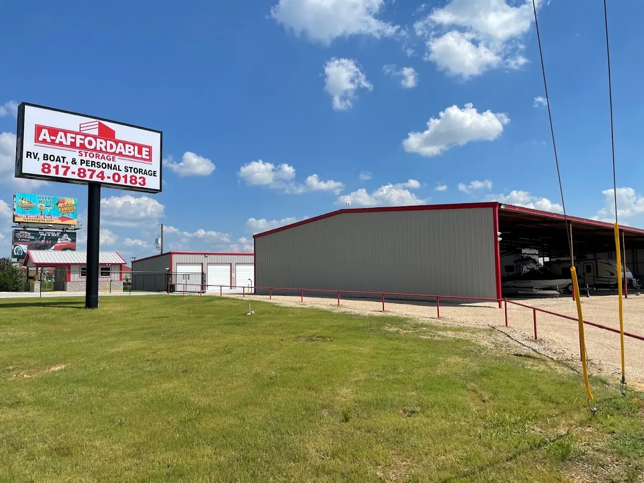 A-Affordable RV & Boat Storage, RV storage in Mansfield