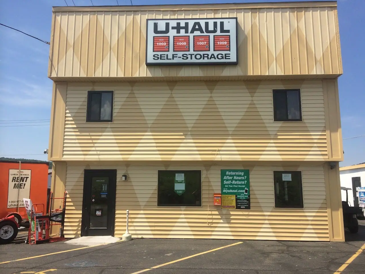 Self-Storage at U-Haul, RV storage in Johnson City