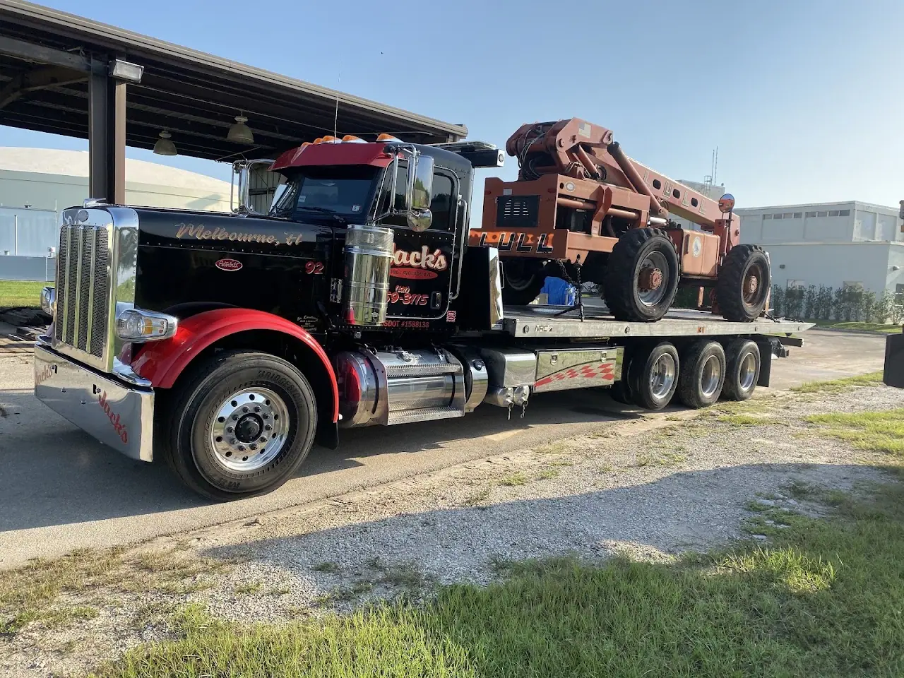 Jack's Wrecker Service, RV storage in Melbourne