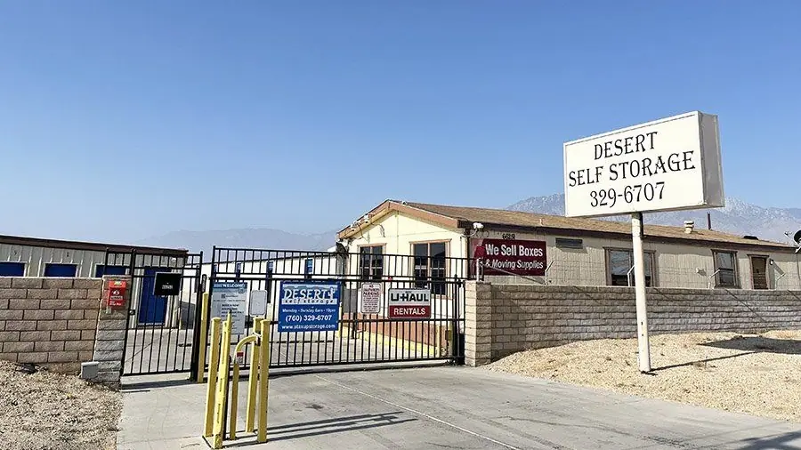 Desert Self Storage, RV storage in Desert Hot Springs