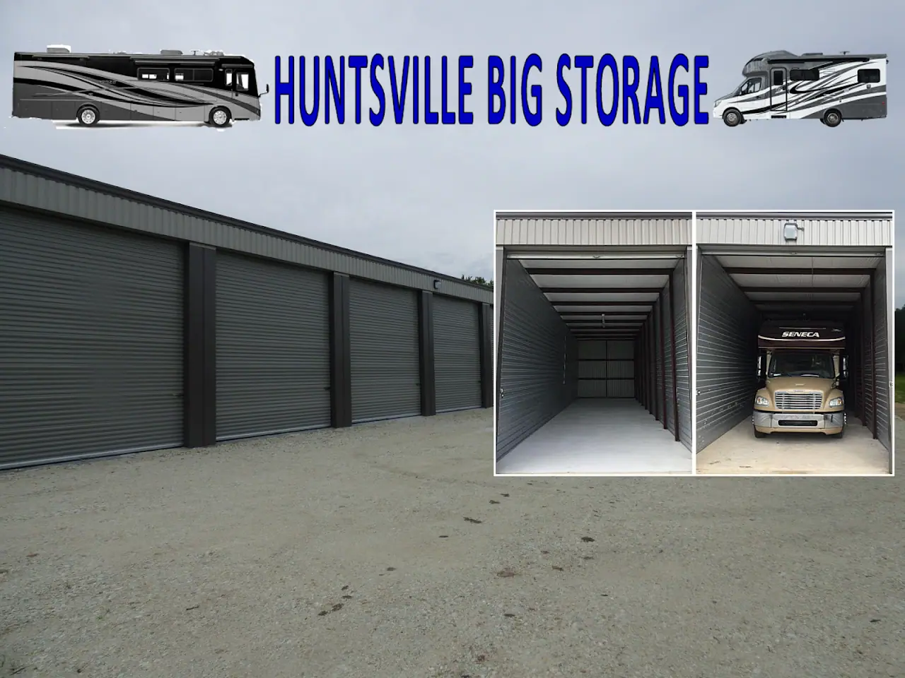Huntsville Big Storage, RV storage in Huntsville