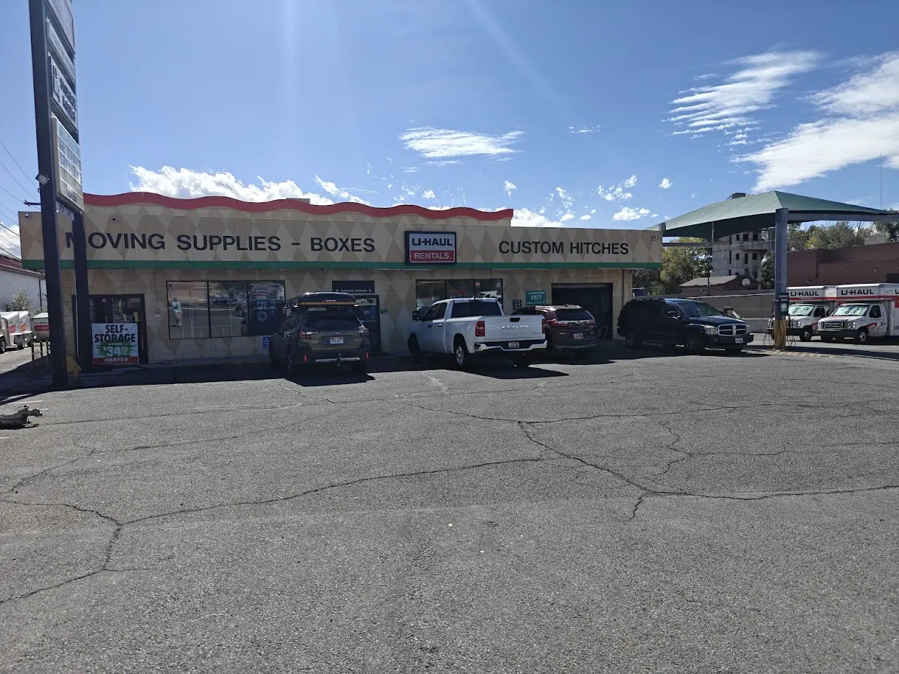 U-Haul Trailer Hitch Super Center of Bulldog Blvd, RV storage in Provo