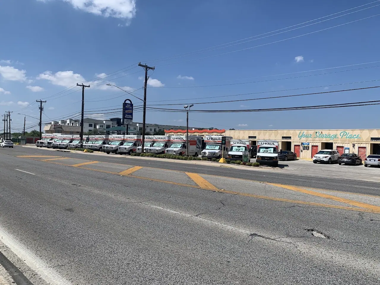 Self-Storage at U-Haul, RV storage in San Antonio