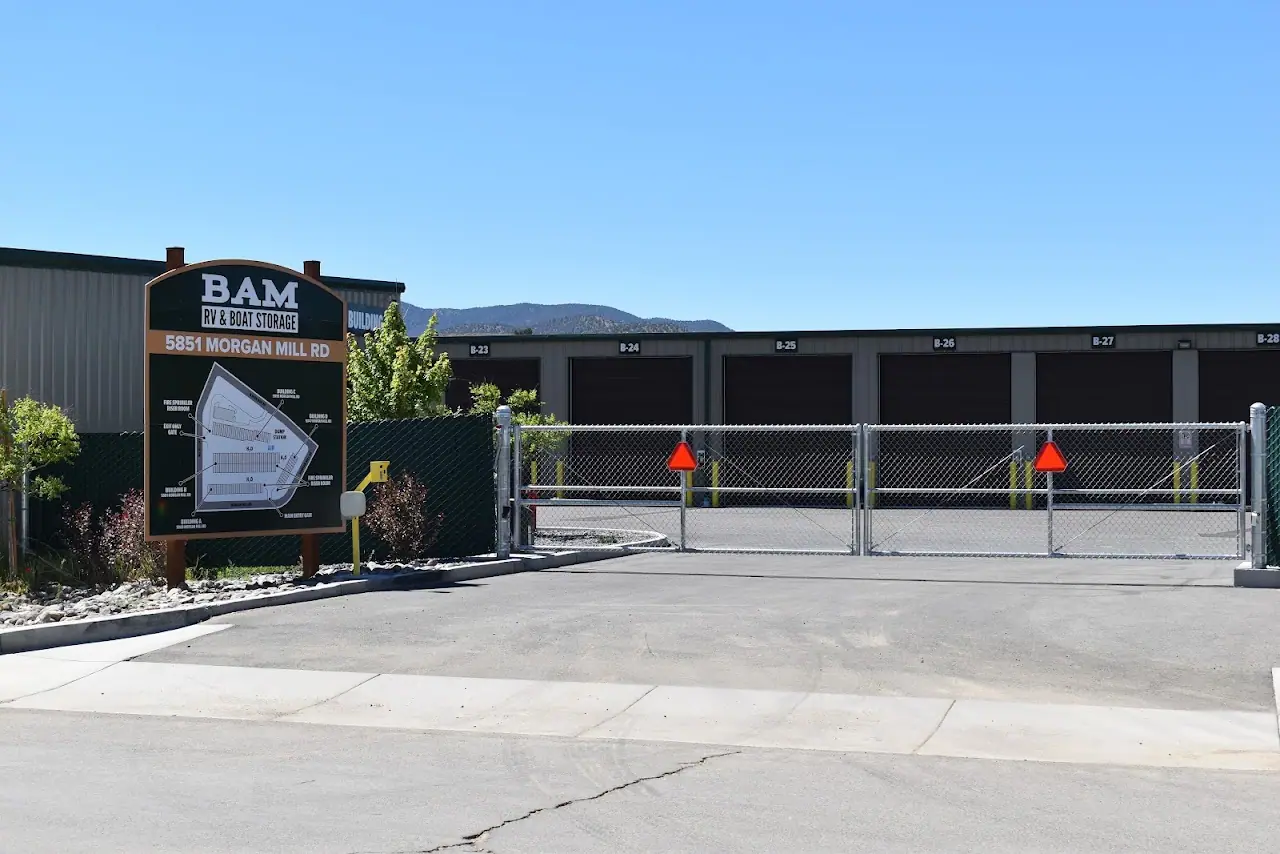 BAM RV and Boat Storage, RV storage in Carson City