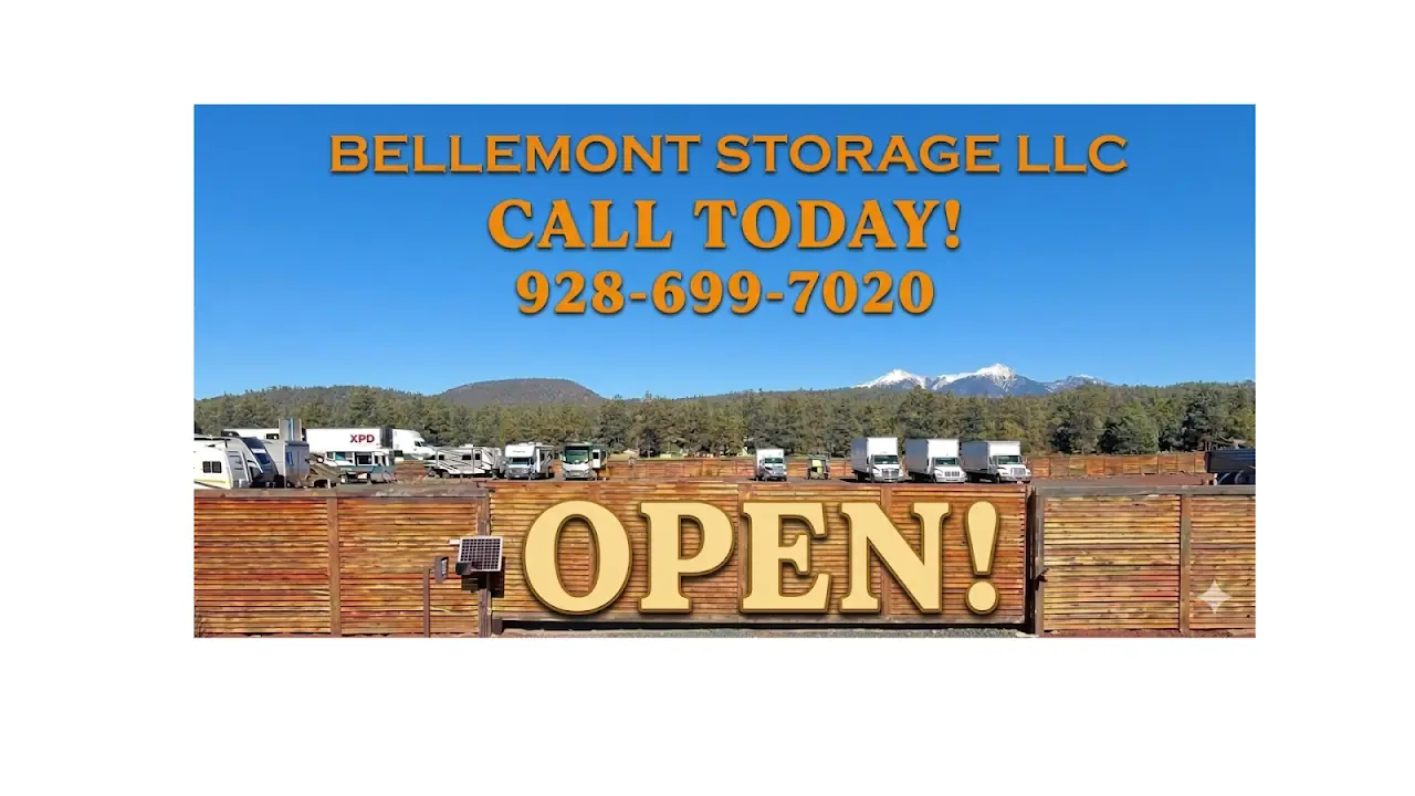 Bellemont Storage, LLC, RV storage in Bellemont