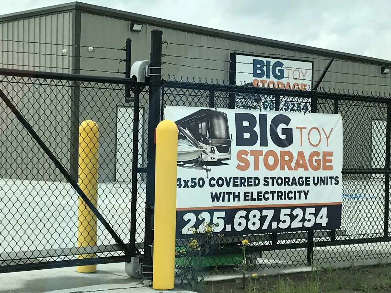 Big Toy Storage, RV storage in Plaquemine