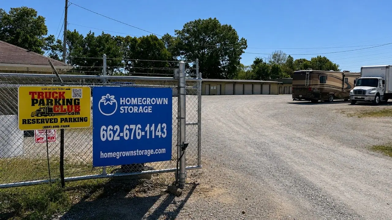 Homegrown Storage Holly Springs, RV storage in Holly Springs