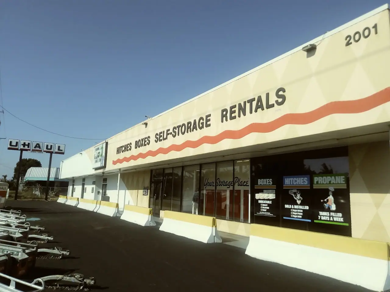 Self-Storage at U-Haul, RV storage in Naples
