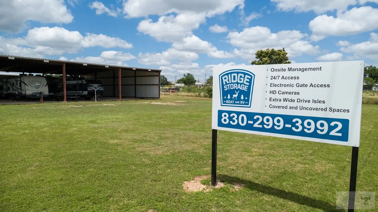 Ridge Storage Boat and RV, RV storage in Fredericksburg