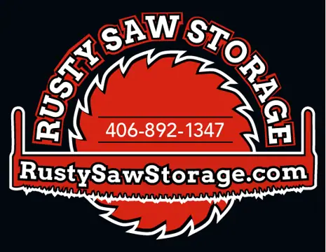 Rusty Saw Storage in Columbia Falls, MT