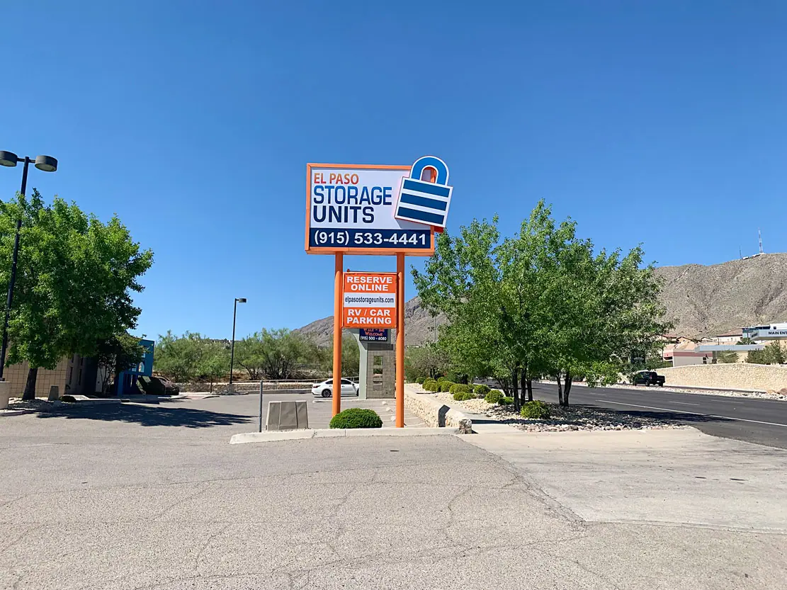 West El Paso Storage Units, RV storage in El Paso