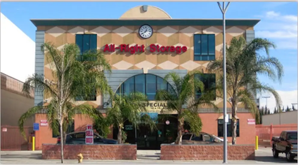 All Right Storage, RV storage in Van Nuys