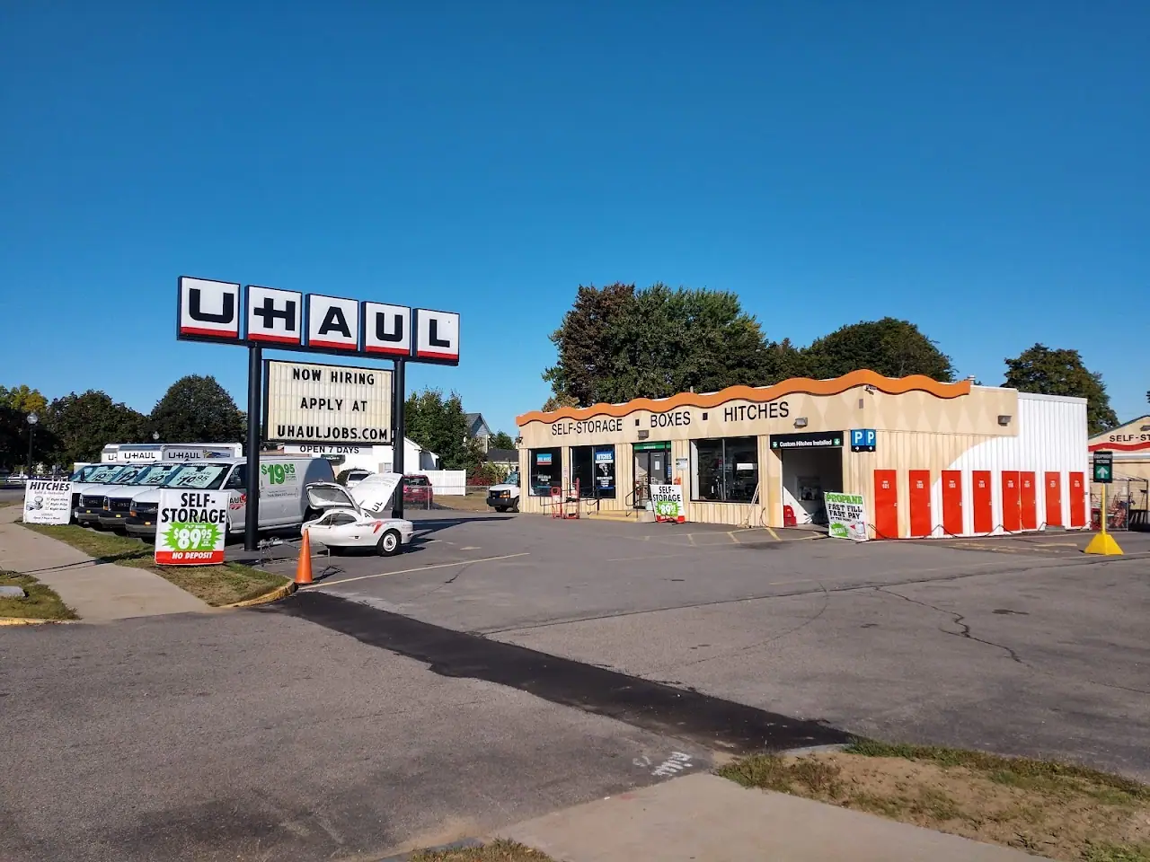 Self-Storage at U-Haul, RV storage in Rochester