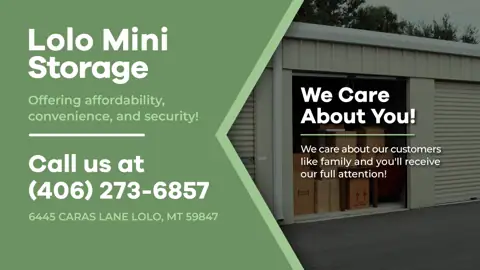 Lolo Mini Storage in Lolo, MT
