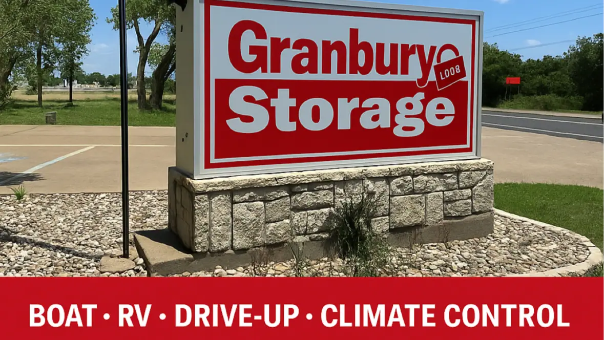 Granbury Lock Storage, RV storage in Granbury