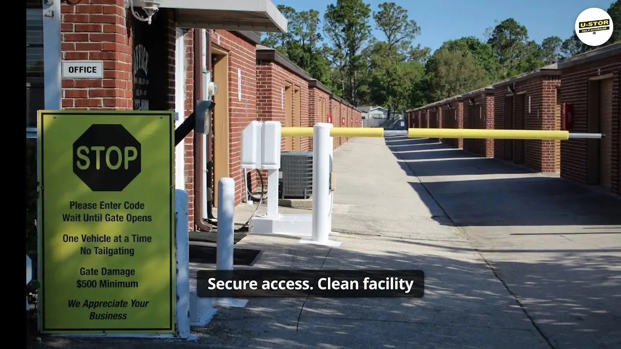 U-Stor Self Storage Jacksonville, FL, RV storage in Jacksonville