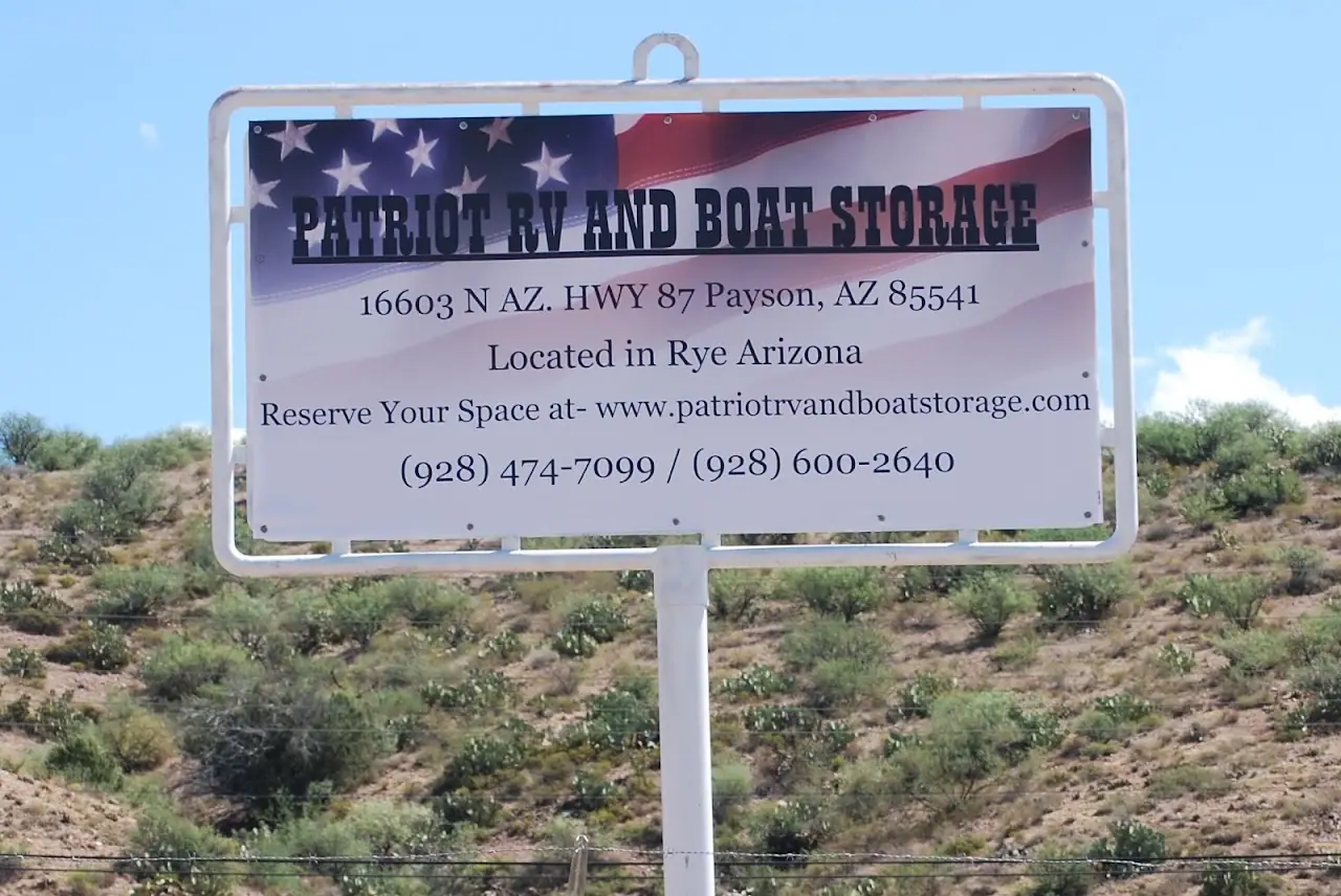 Patriot RV and Boat Storage, RV storage in Payson
