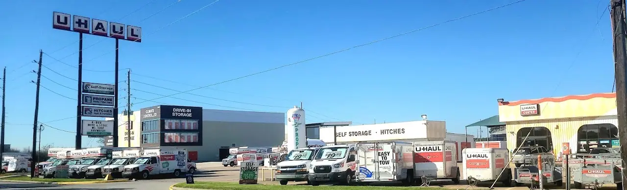 Self-Storage at U-Haul, RV storage in Houston
