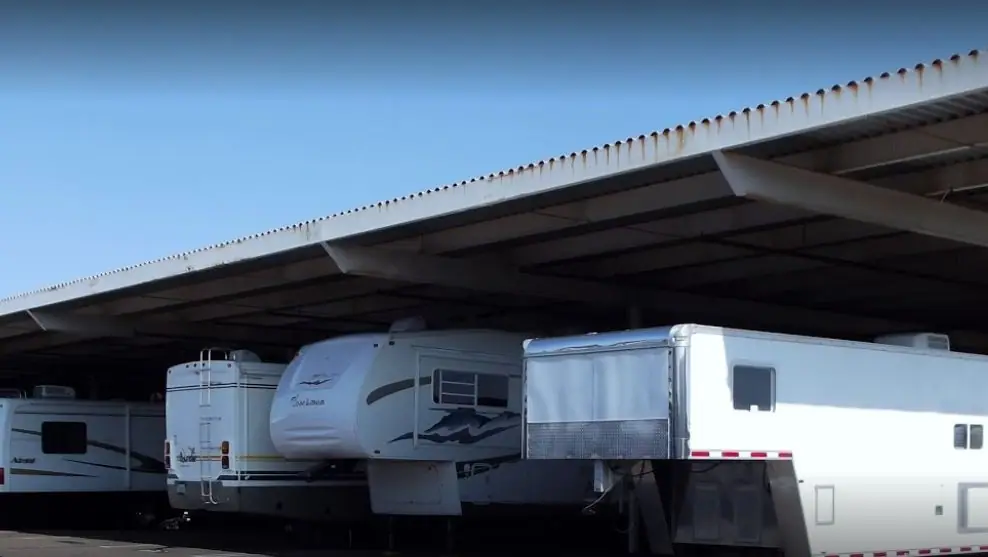 A Secured RV & Vehicle Storage, RV storage in Gilbert