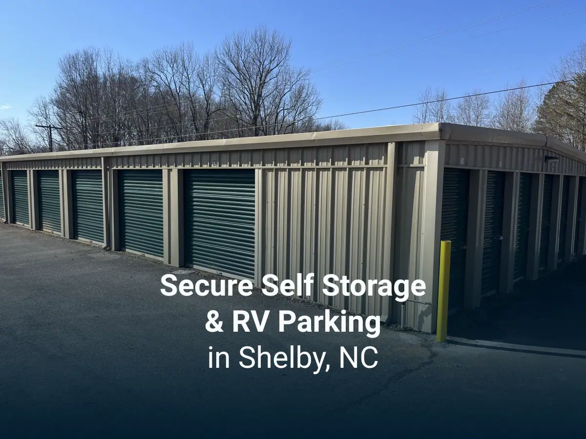 Settle Self Storage of Shelby, RV storage in Shelby