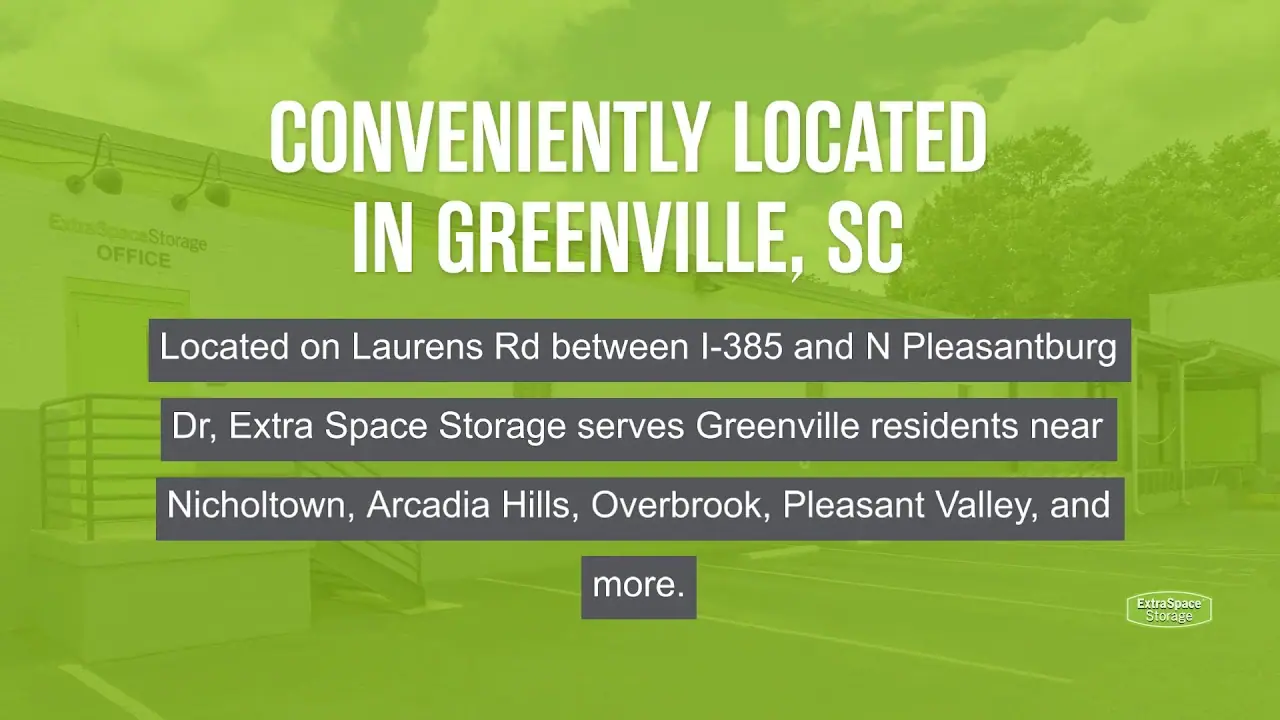 Extra Space Storage, RV storage in Greenville