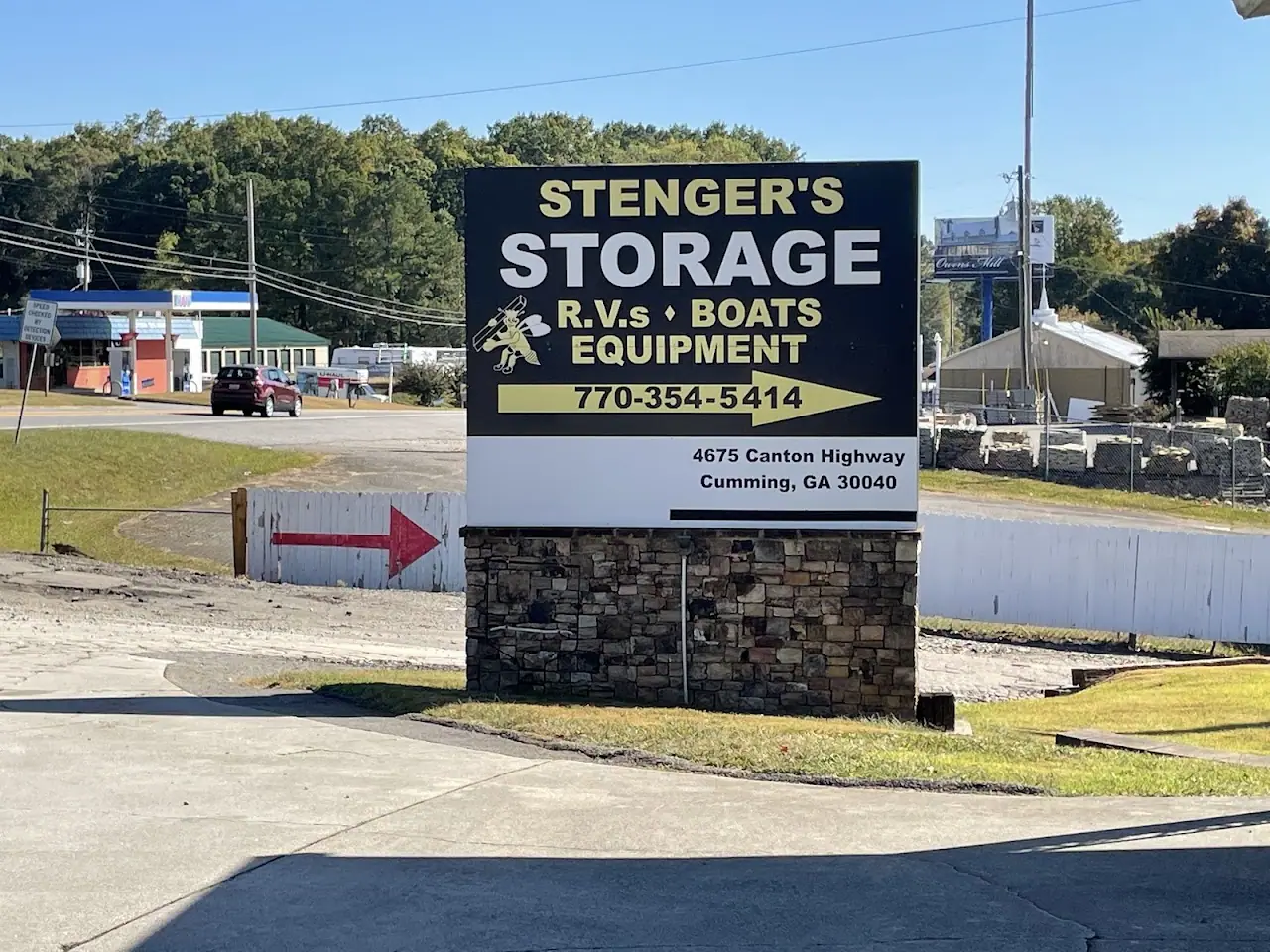 Stenger's Storage, RV storage in Cumming