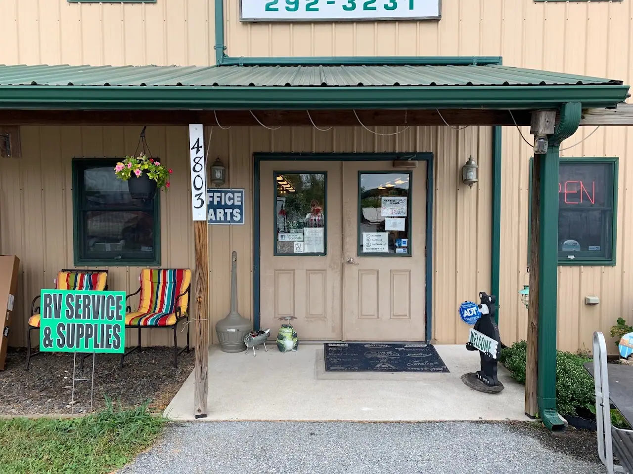 Harbold's RV Sales and Service, RV storage in Dover