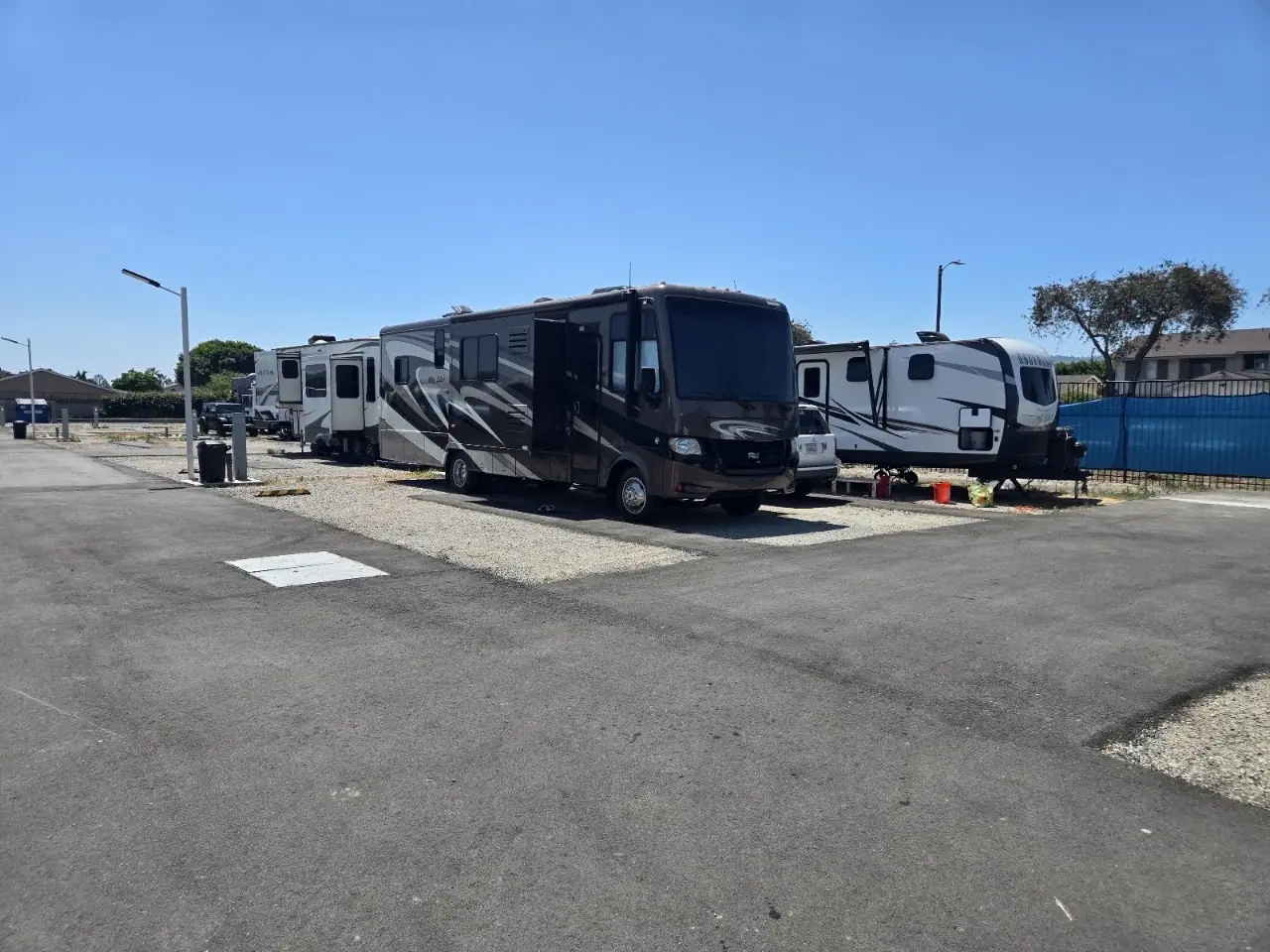 Silver RV park, RV storage in Harbor City