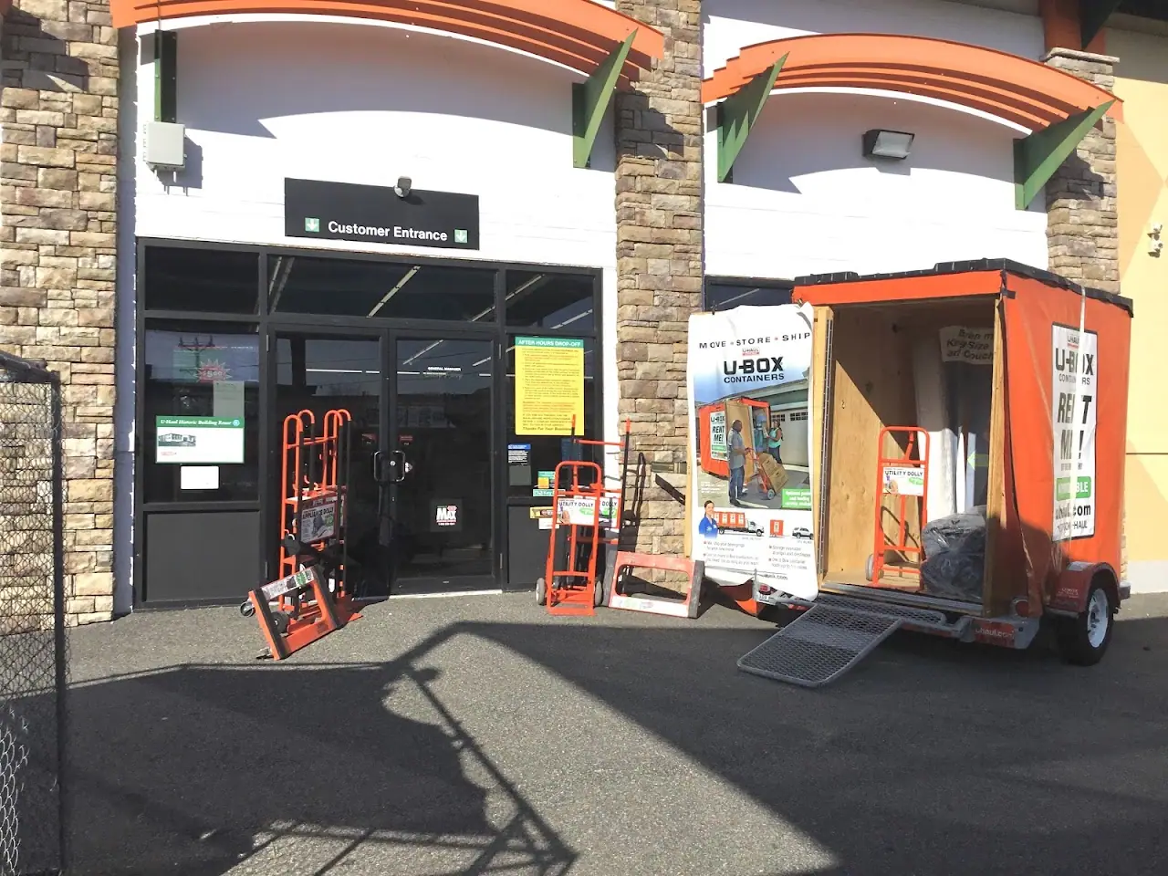 Self-Storage at U-Haul, RV storage in Pawtucket