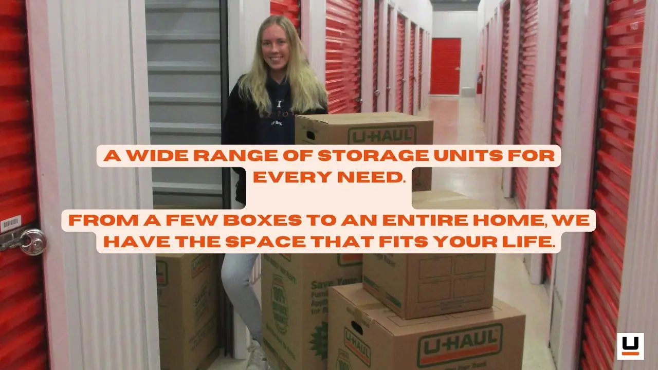 Self-Storage at U-Haul, RV storage in Montgomery