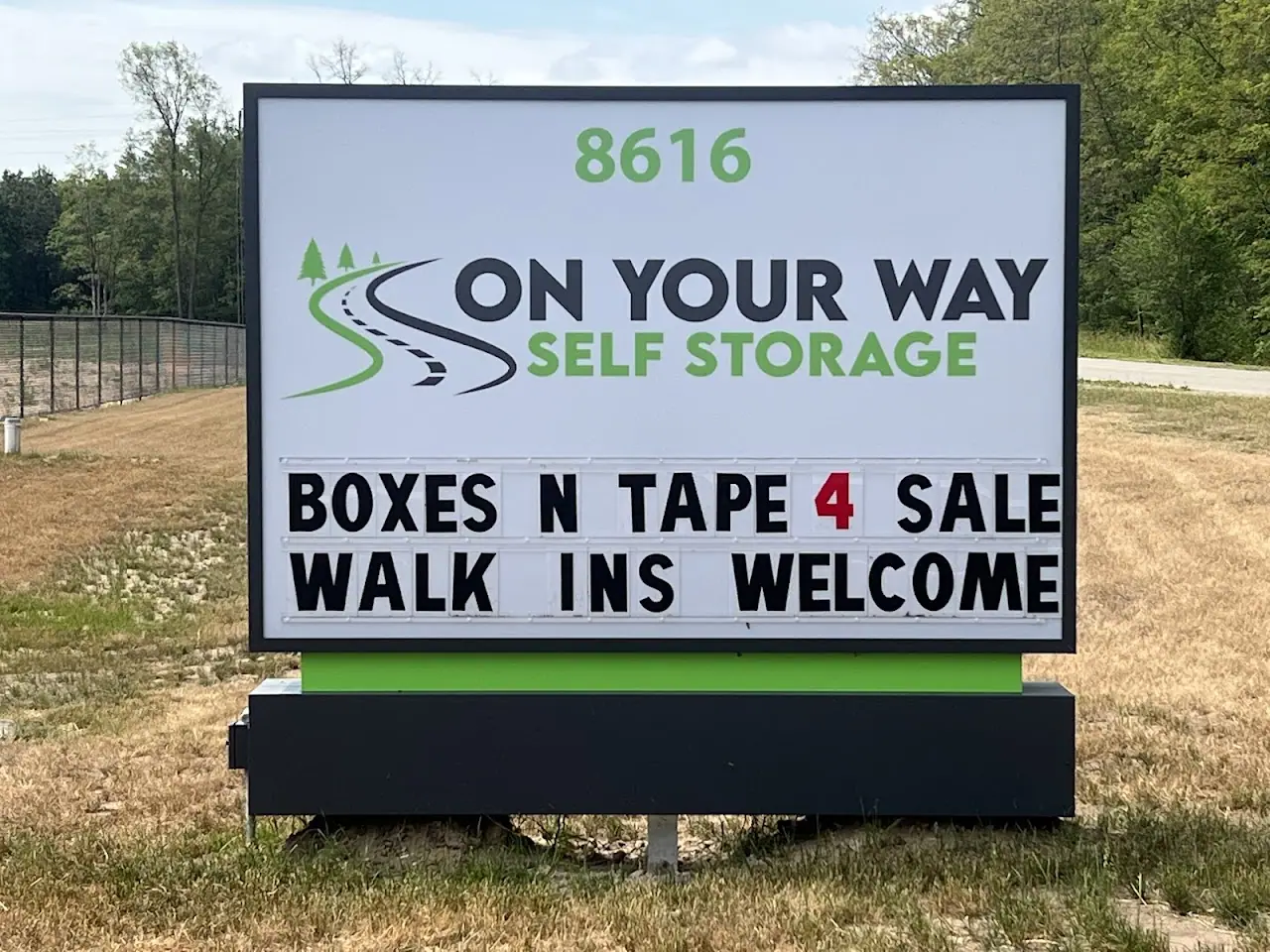 On Your Way Storage, RV storage in Howard City