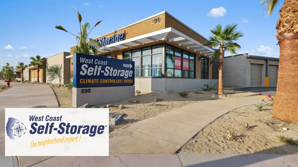 West Coast Self-Storage Palm Springs, RV storage in Palm Springs