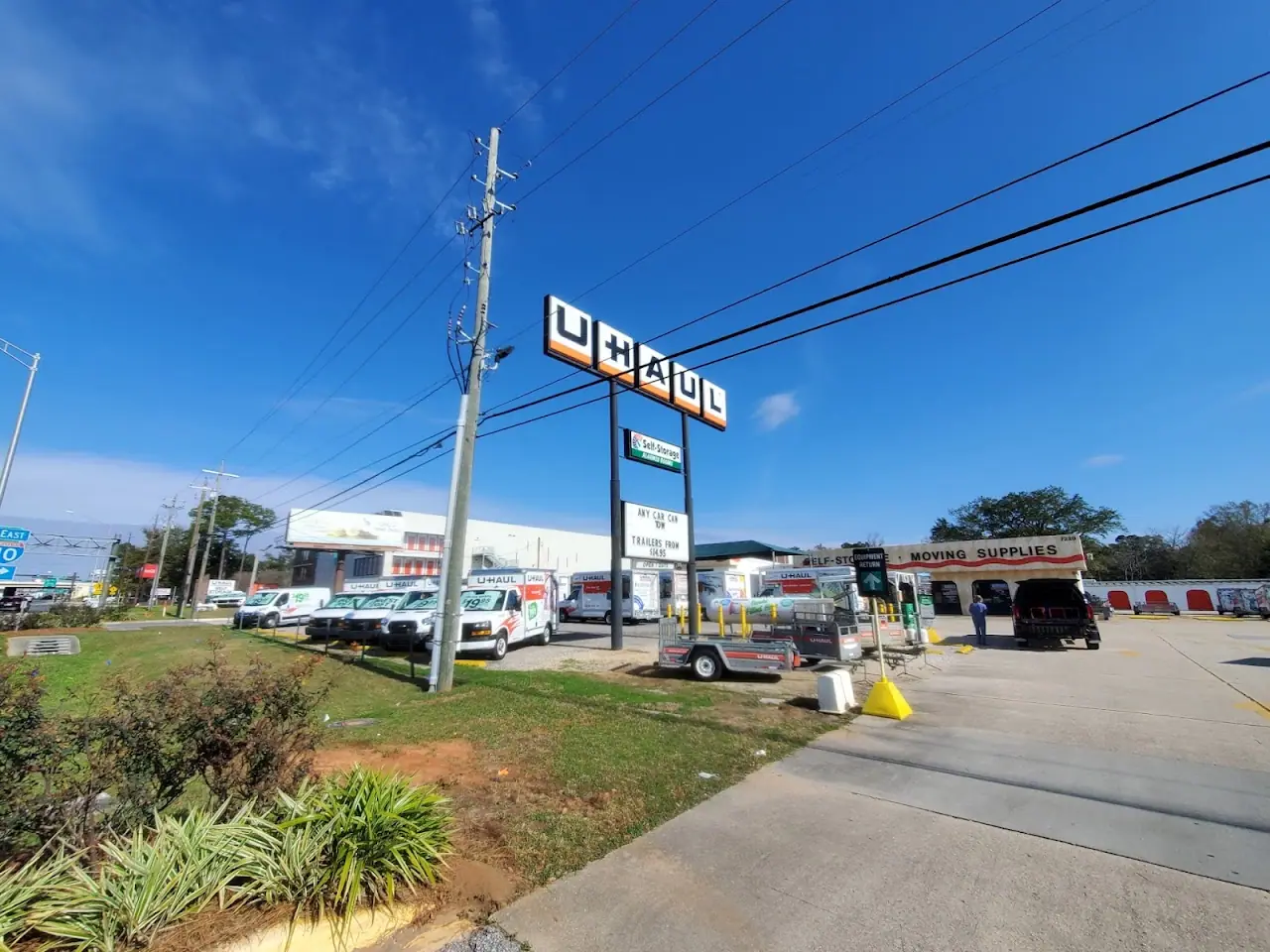 Self-Storage at U-Haul, RV storage in Pensacola