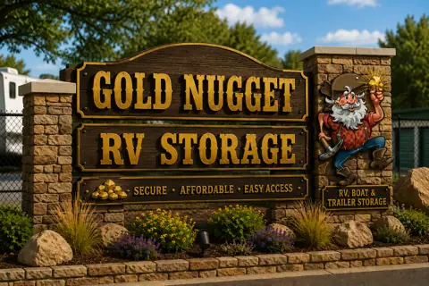 Gold Nugget RV Boat Storage in Shingle Springs, CA