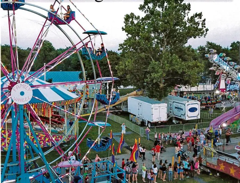 Miami County Fairgrounds, RV storage in Troy