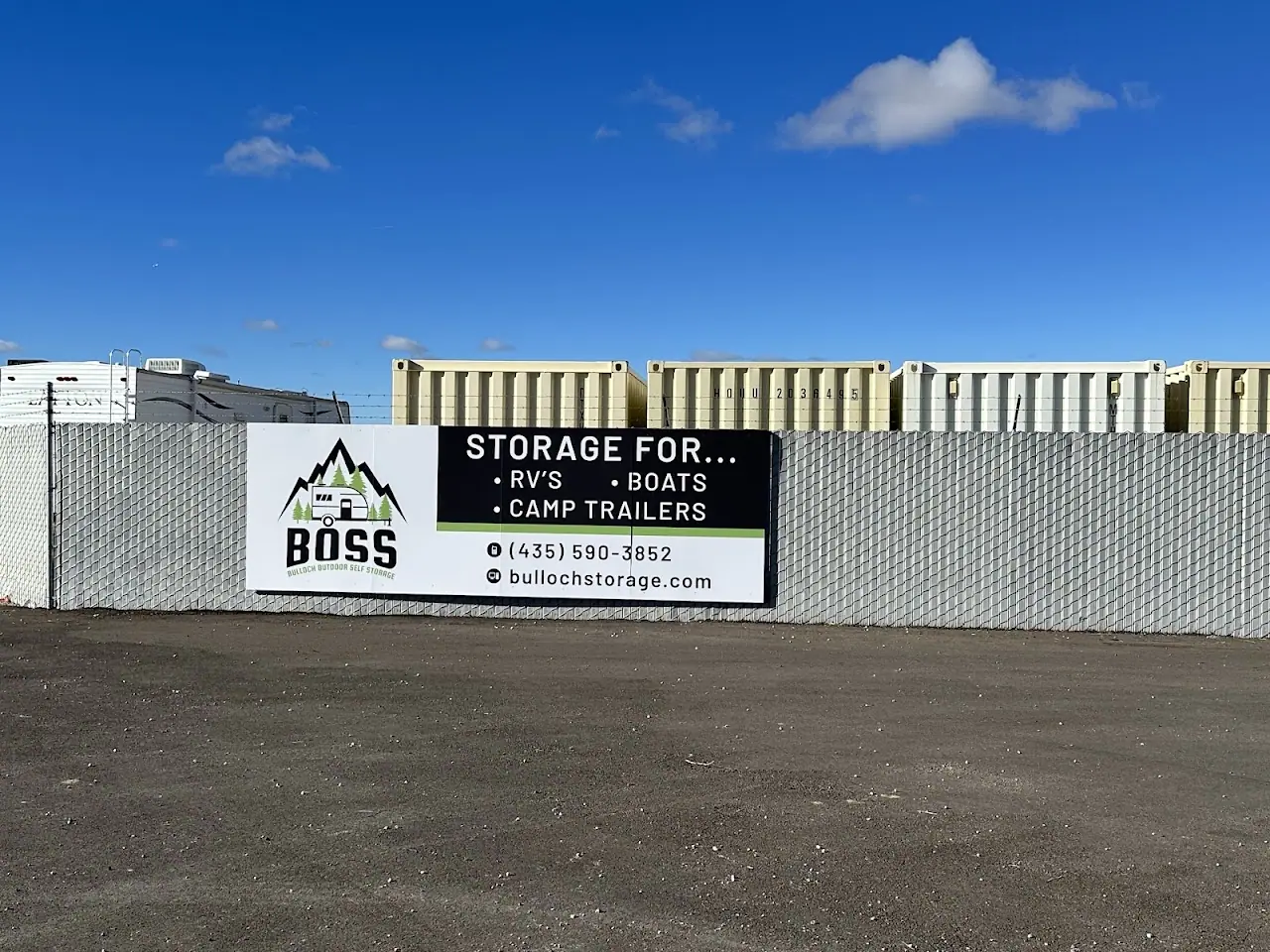 Bulloch Outdoor Self Storage, RV storage in Cedar City