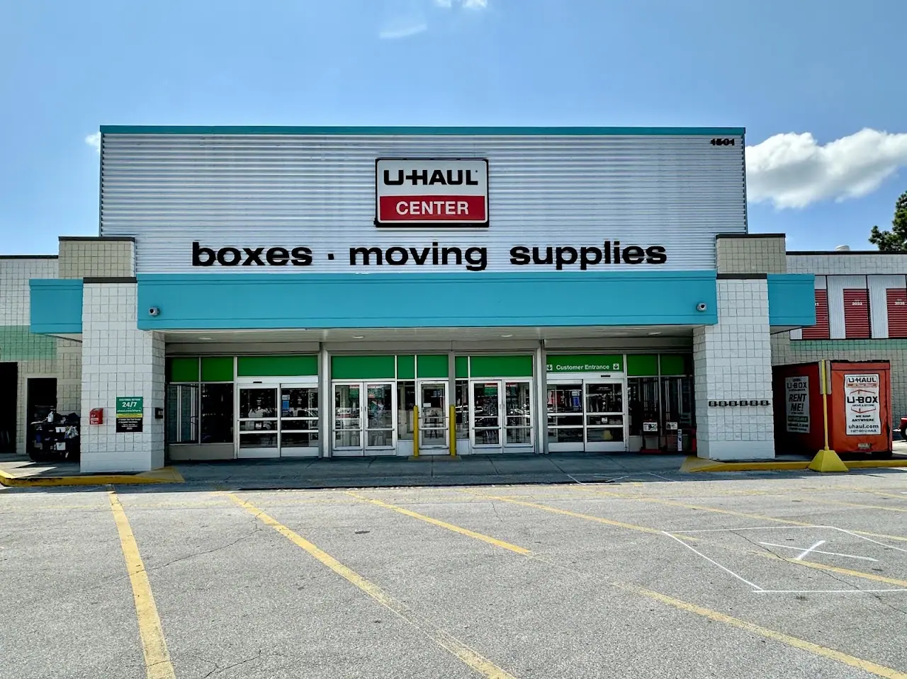 Self-Storage at U-Haul, RV storage in Jacksonville