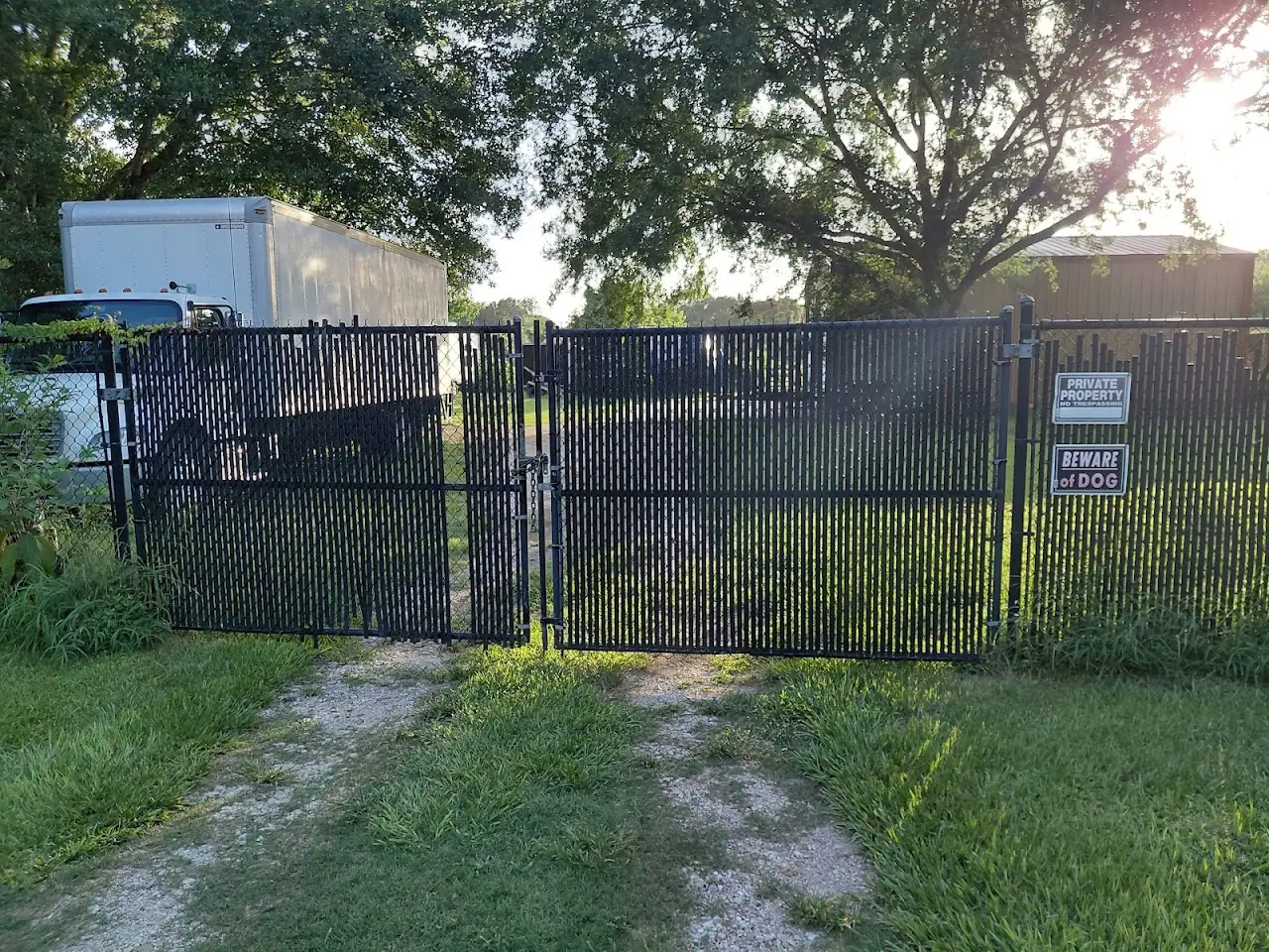 Backyard Safe RV Boat Storage, RV storage in Cypress