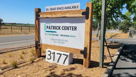 Patrick Center RV Storage in Santa Rosa, CA