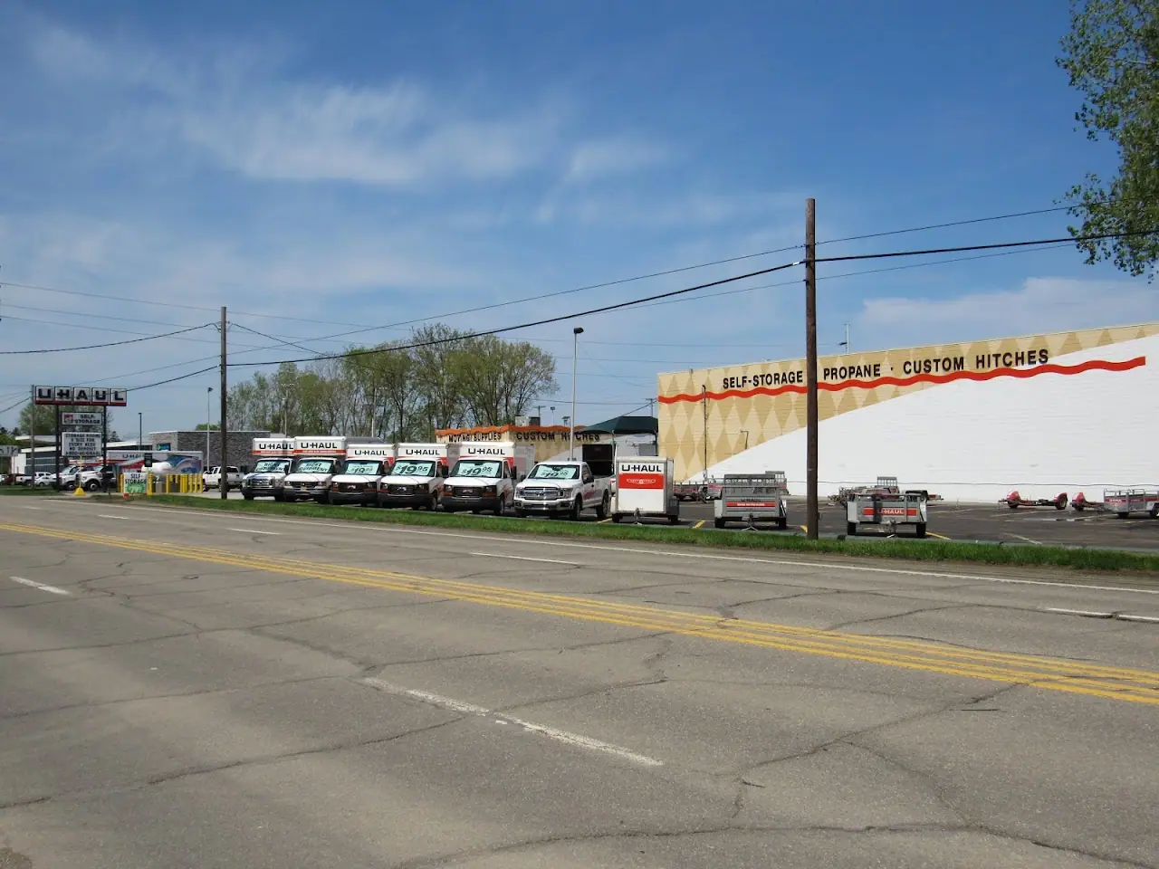 Self-Storage at U-Haul, RV storage in Erie