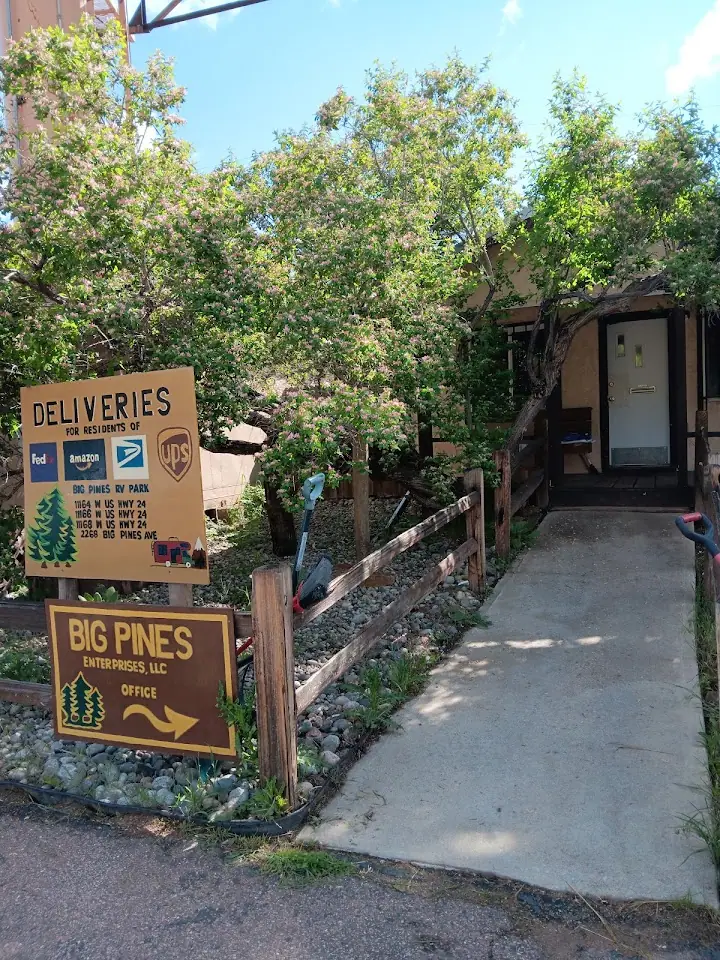 Big Pines RV, RV storage in Woodland Park