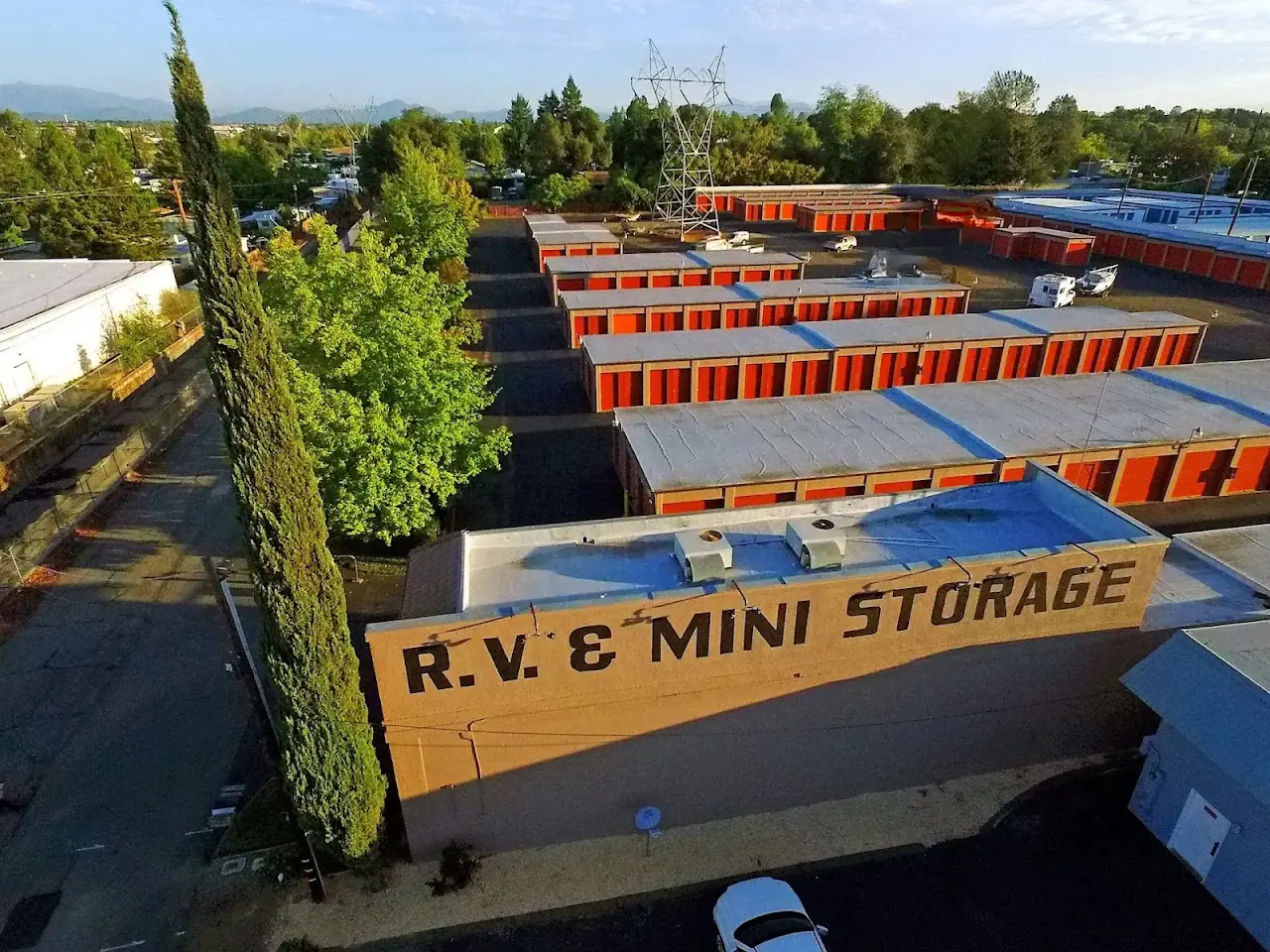 Four Corners Mini and RV Storage, RV storage in Redding