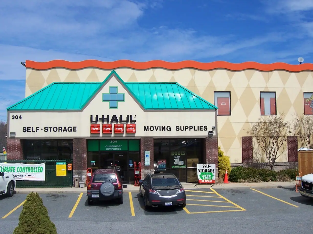 Self-Storage at U-Haul, RV storage in Mooresville