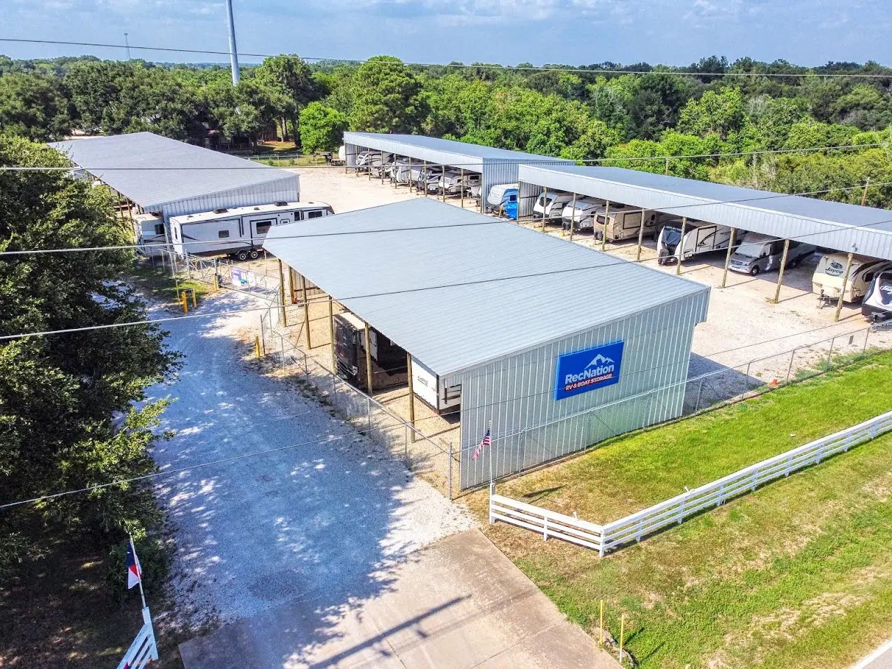 RecNation RV & Boat Storage, RV storage in Cypress