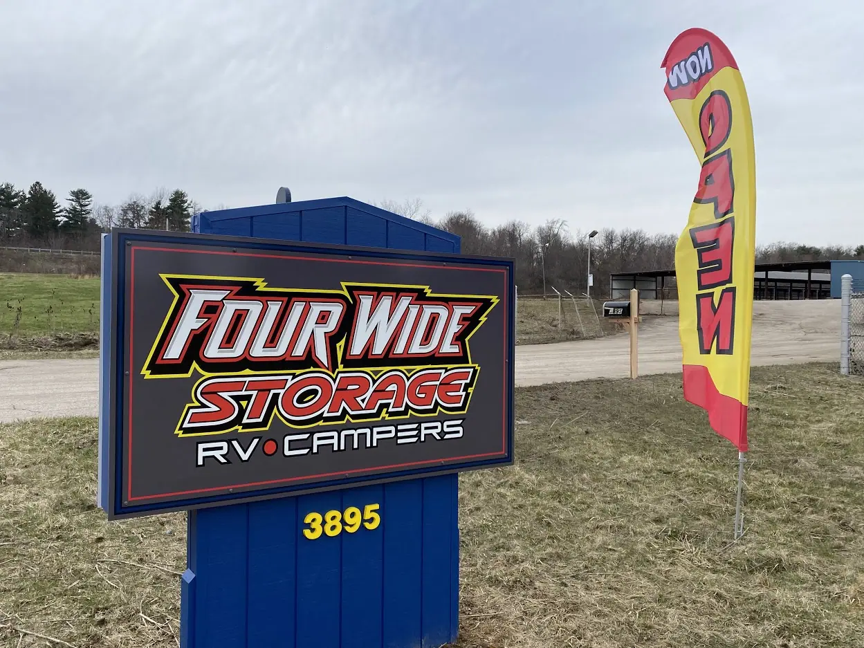 Four Wide Storage, RV storage in Akron